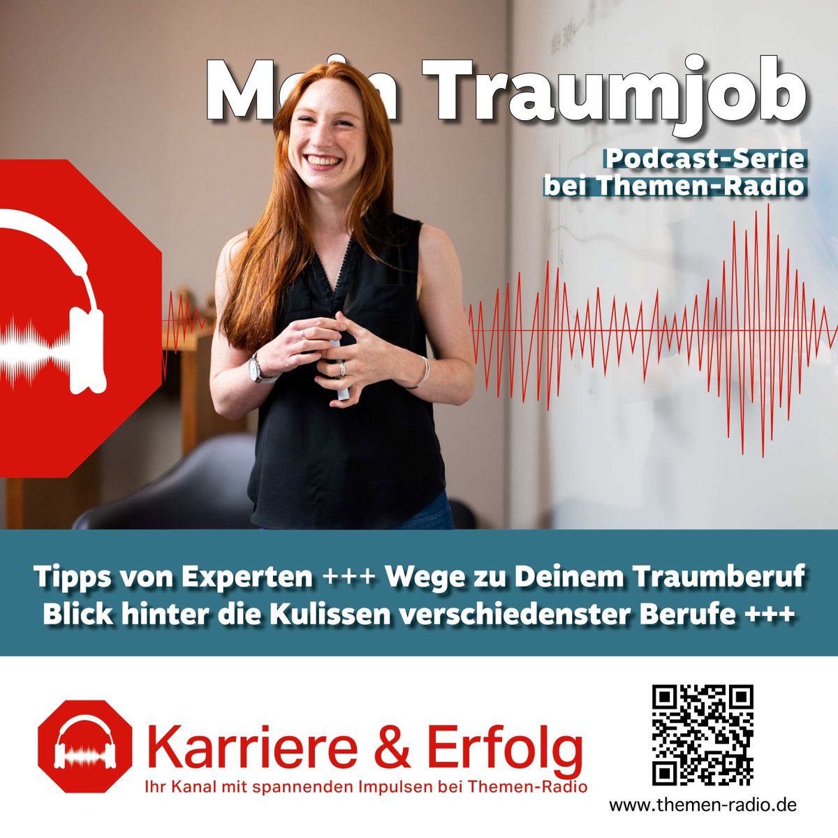 presseticker's tweet image. Karriere &amp;amp; Erfolg: Podcast-Serie "Mein Traumjob" gestartet pr-gateway.de/s/463798

#Karriere #Erfolg: #Podcast-Serie