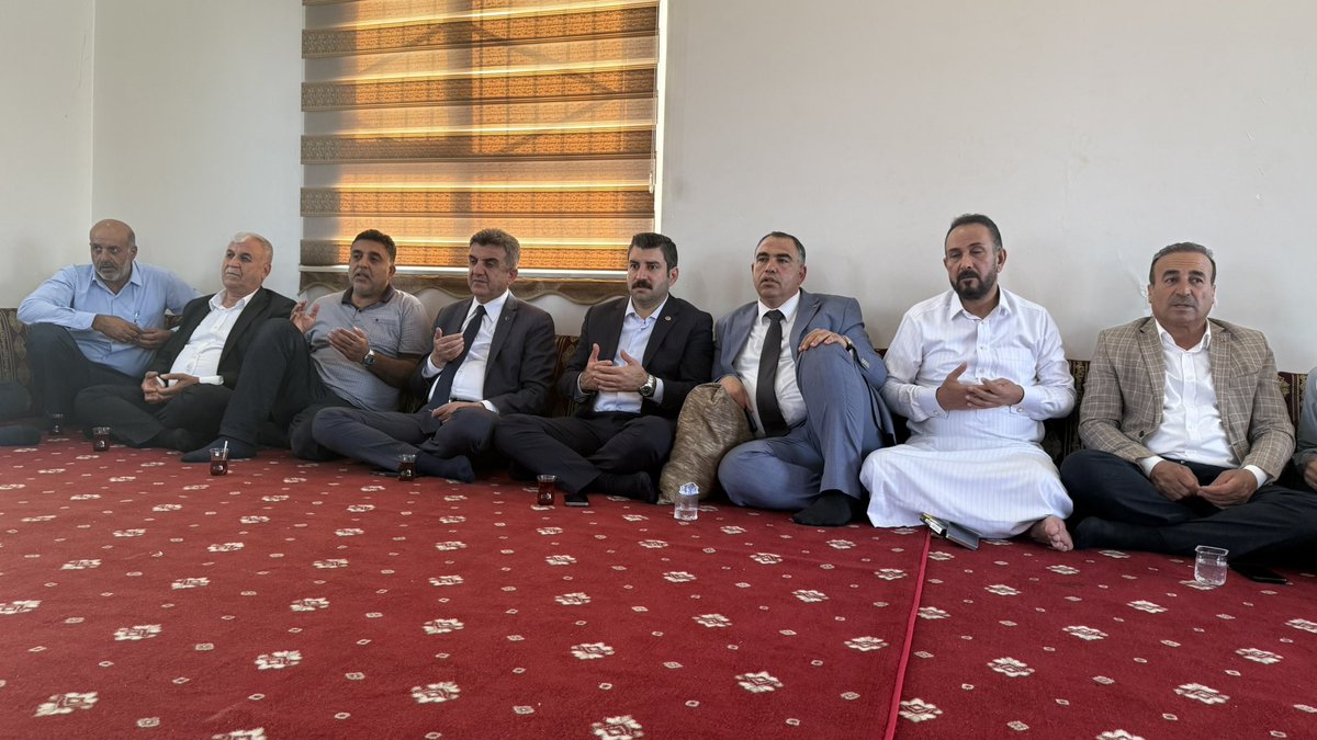 🤝 Taziye Ziyareti!

İl Başkanımız Mehmet İlhami Günbegi, Haliliye İlçe Başkanımız Mustafa Bağmancı, Ceylanpınar İlçe Başkanımız İhsan Değirmenci ve MKYK Üyemiz Mehmet Ali Kurt ile birlikte, Felhan ve Bulut ailelerine taziye ziyaretinde bulunduk.

<a href="/RTErdogan/">Recep Tayyip Erdoğan</a> <a href="/bybekirbozdag/">Bekir  Bozdağ</a>