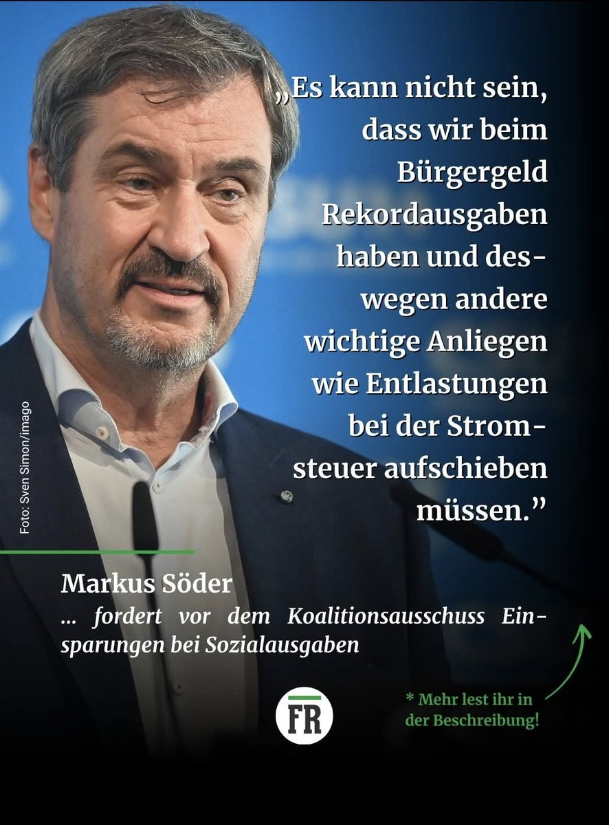 christian_leye's tweet image. "Es kann nicht sein, dass wir bei der Aufrüstung Rekordausgaben haben und deswegen andere wichtige Anliegen wie Entlastungen bei der Stromsteuer aufschieben müssen"
Wenn man die Menschen nicht absichtlich veräppeln will, geht der Satz korrekt so.