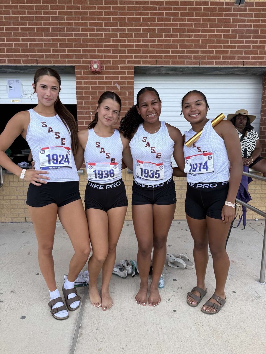 Makayla Walker (@makaylawalker21) on Twitter photo This weekend I competed in the AAU Regionals track meet. Both my 4x100 and 4x400 teams advanced to the finals… booking our ticket to the Junior Olympics in the 4x400! Lets go!!!
<a href="/WCTRACK_XC/">WCTRACK_XC</a> <a href="/XcChurchill/">Churchill XC and Girls Track</a> <a href="/sa_results/">SA TRACK AND FIELD RESULTS</a> <a href="/chief_vii/">Ramon Richards</a> <a href="/HBCUtrack_field/">HBCU Track & Field</a> <a href="/AAUTrackNField/">AAU Track & Field</a>
#trackandfield This weekend I competed in the AAU Regionals track meet. Both my 4x100 and 4x400 teams advanced to the finals… booking our ticket to the Junior Olympics in the 4x400! Lets go!!!
<a href="/WCTRACK_XC/">WCTRACK_XC</a> <a href="/XcChurchill/">Churchill XC and Girls Track</a> <a href="/sa_results/">SA TRACK AND FIELD RESULTS</a> <a href="/chief_vii/">Ramon Richards</a> <a href="/HBCUtrack_field/">HBCU Track & Field</a> <a href="/AAUTrackNField/">AAU Track & Field</a>
#trackandfield