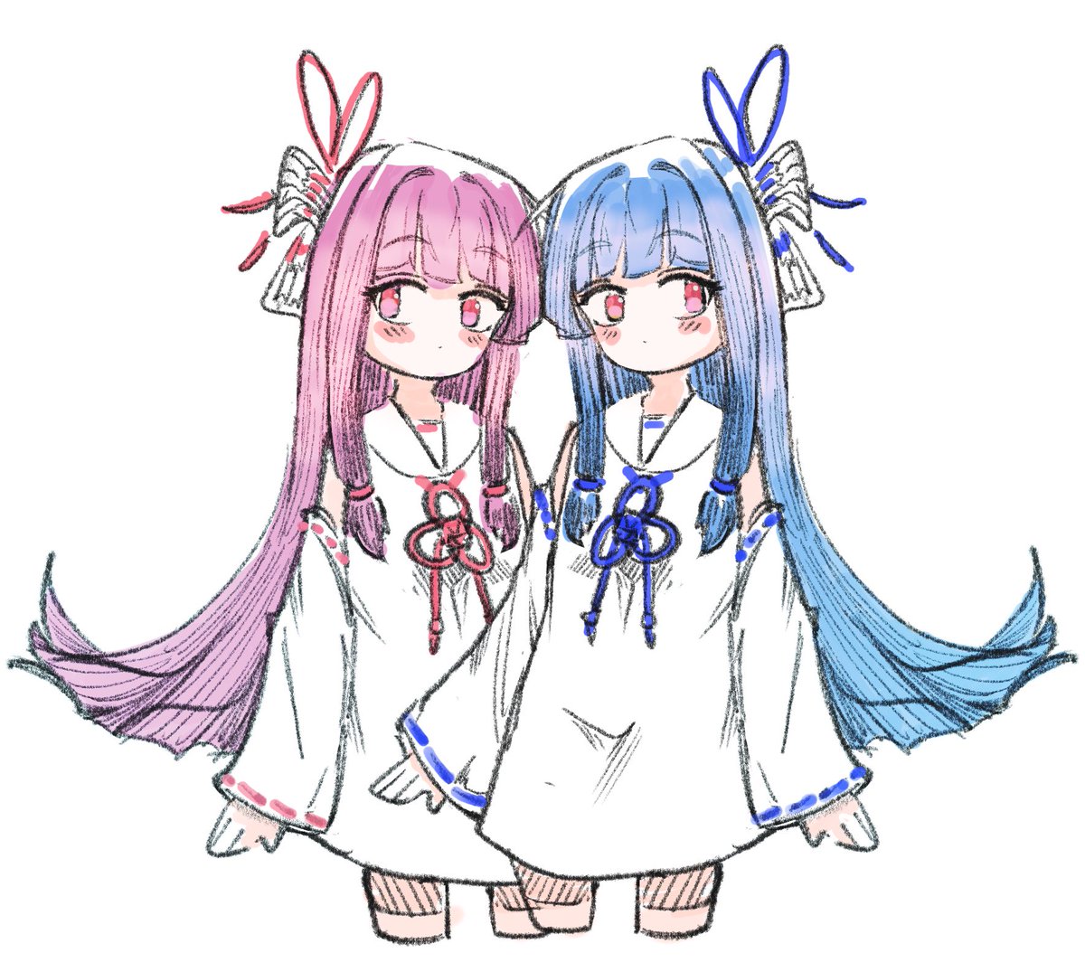 Que__9's tweet image. さ、３枚しか
 #今月描いた絵を晒そう