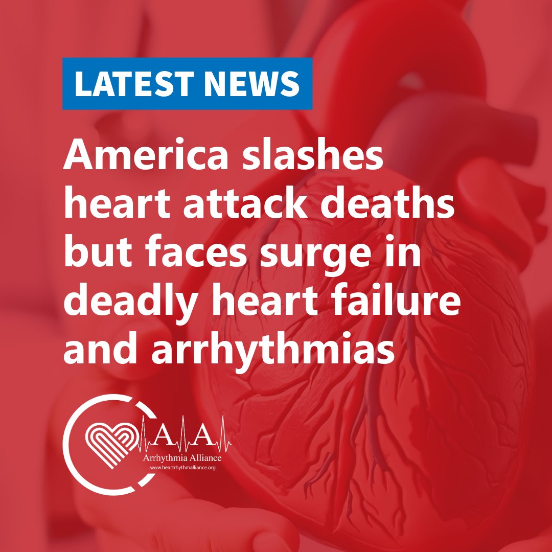The 'Heart Disease Mortality in the United States, 1970 to 2022' study warns of alarming rises in non‑ischemic deaths: 
📈 +450% arrhythmia deaths
📈 +146% heart failure deaths 
Learn more: loom.ly/t7_BapQ