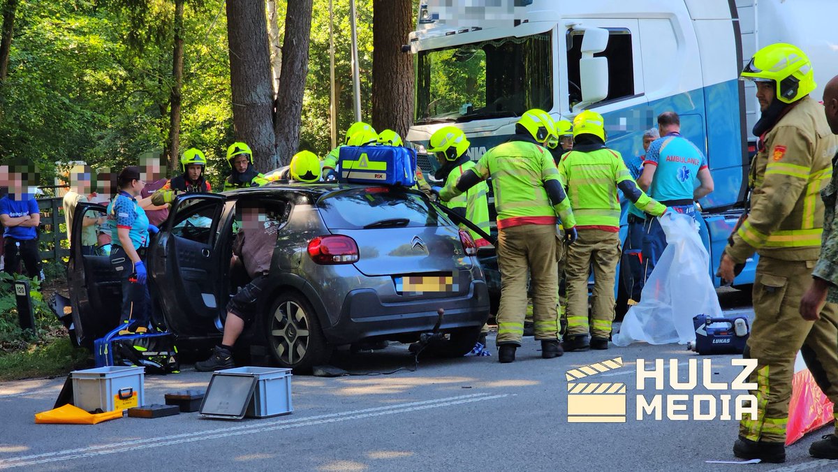 Zwaar ongeval op kruising in Vierhouten