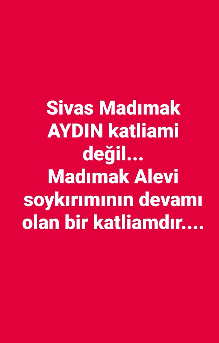 2 temmuz 93...
Alevi katliamı..
Madımak....