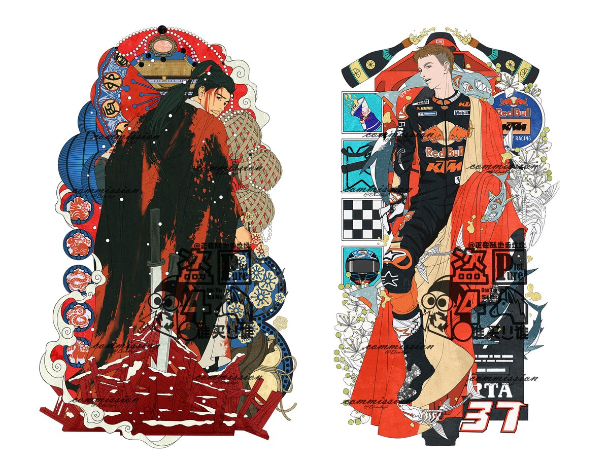 Thanks for the commission🥳 
#illustration 
#Commission 
#イラスト 
#描くンゴ