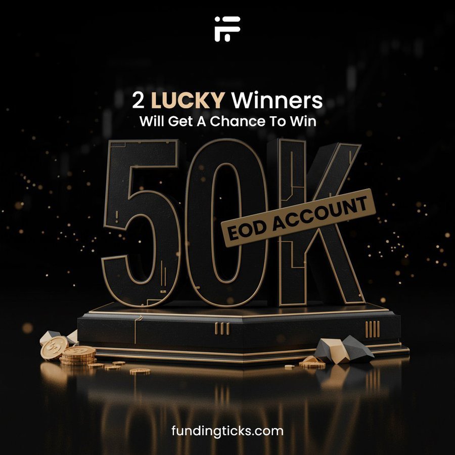 Funding Ticks Giveaway

1- Follow <a href="/fundingticks/">FundingTicks</a> <a href="/fundingpips/">FundingPips</a> <a href="/Khldfx/">Khaled</a> and <a href="/ronna256/">Mwirian</a> 
2- Like and retweet
3- Tag 3 friends
4- Turn on my notifications

Good Luck💯