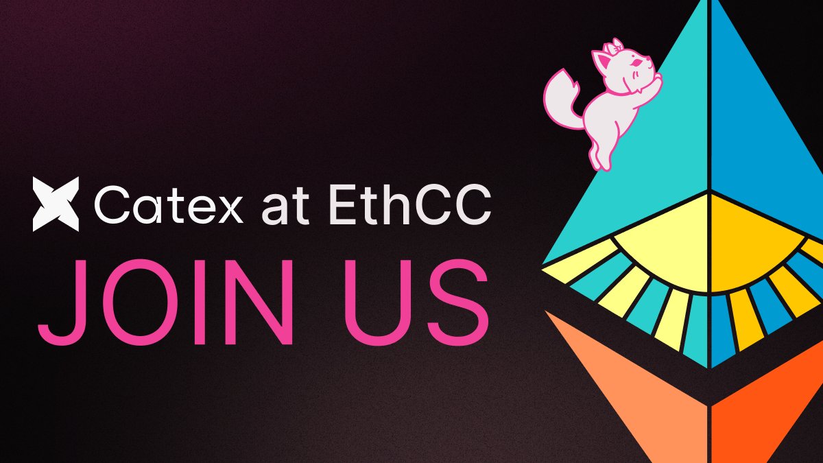 Are you coming to <a href="/EthCC/">EthCC - Ethereum Community Conference</a> [8]?

Catex will be in Cannes throughout the week—meeting projects, building relationships, and sharing ideas.

If you're around and working on anything aligned, join us.