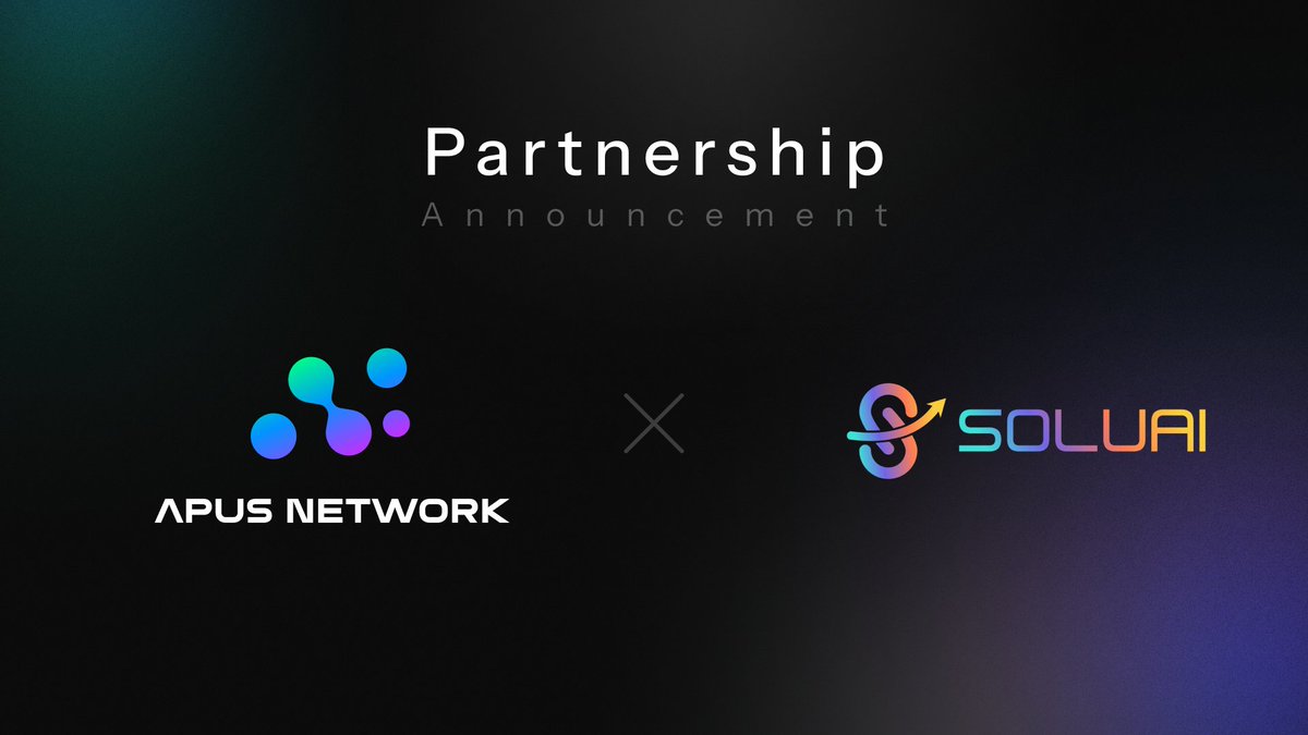 Digital_Diary1's tweet photo. @apus_network has integrated with @SoluAI_net to revolutionize Web3 with scalable, secure, and decentralized AI you can actually build on.
🔗 #ApusNetwork provides the seamless infrastructure layer for next-gen decentralized applications.
🧠 #SoluAI delivers real-time AI model training, powerful GPU compute, and a tokenized ecosystem via $LUAI.
🌐 Together, they enable builders to launch AI-driven apps without the traditional limits.
✨ This alliance reshapes how AI will be built and deployed across Web3 ecosystems — But how soon can developers start integrating this into their own dApps?
#DigitalDiary