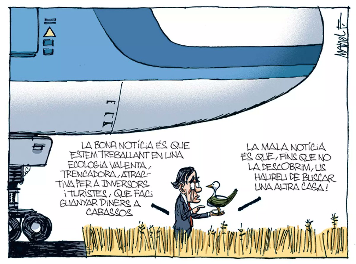 Genial <a href="/ManelFontdevila/">Manel Fontdevila</a> !
Via <a href="/diariARA/">diariARA</a> .
#Ricarda 
#ElPrat 
#Illa 
#Sustainability