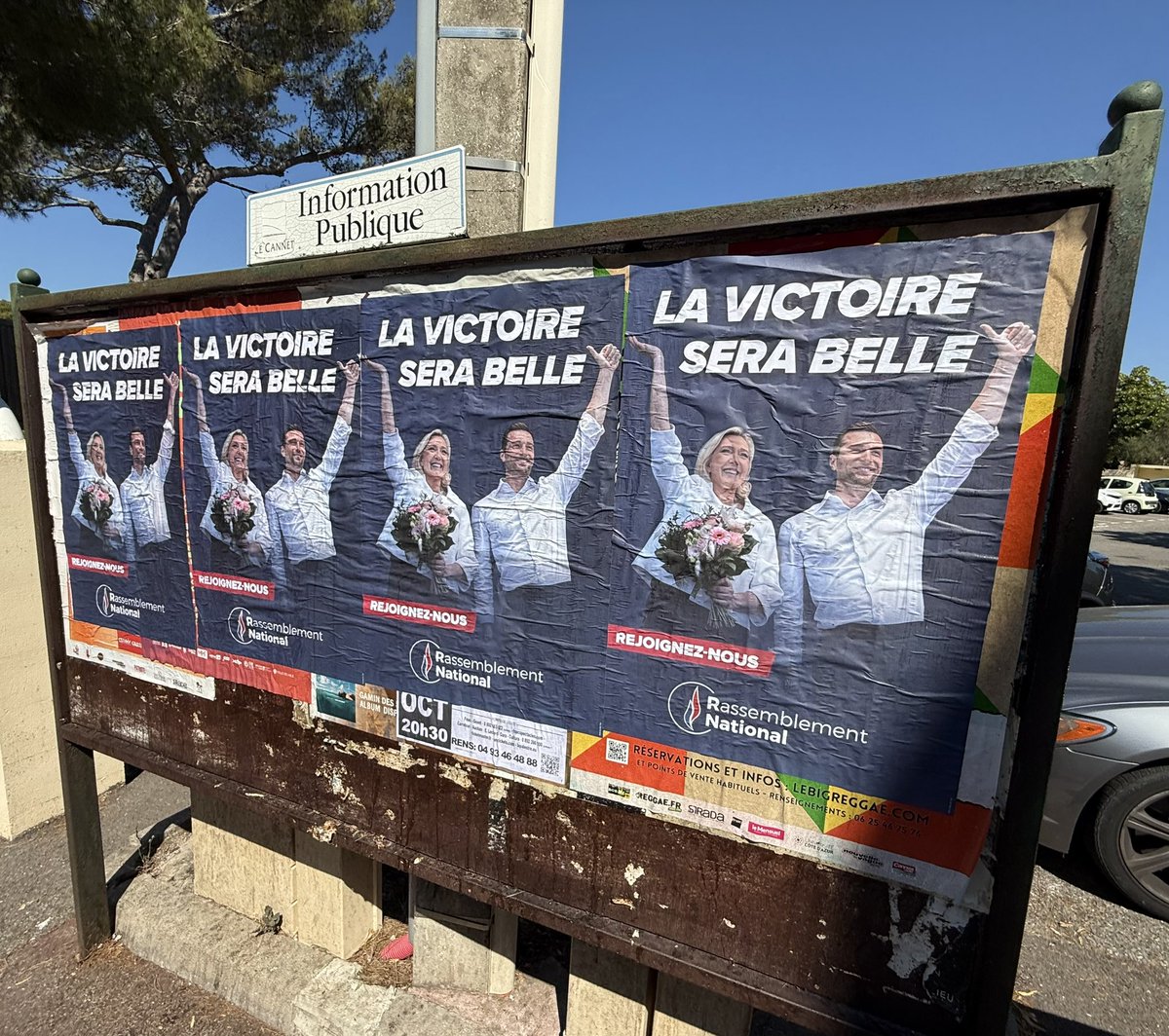 FranckGalbert's tweet photo. « La Victoire sera Belle »🇫🇷
#LeCannet #Mougins #Auribeau #LaRoquette #Pegomas #Grasse #RN06 https://t.co/mteVxcyeg6