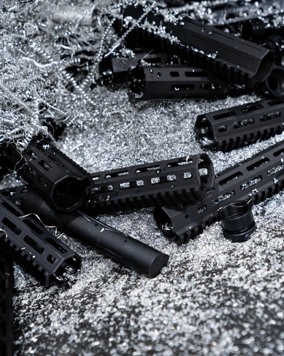 Tippmann_Arms's tweet photo. This is where performance begins.
In-house machining means tighter tolerances, stronger builds, and gear you can trust.
#TippmannArms #ManufacturedNotAssembled #InHouse #RimfirePerformance #MadeInUSA #M422 #ARParts #PewPew https://t.co/w6SAvQQiO2