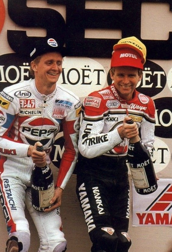Mssrs. Schwantz and Rainey. Brings back memories of some great racing. Any of you seen these two in action?

#classicbikeshows #motorcycle #motorbike #motorcyclelife #classicmotorcycle #classicbike #motorcycleclub #classicmotorcycles #motorbikelife #classicbikes #motorcycleevent