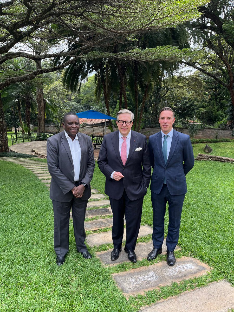 Finland in Kenya (@finnishembnbo) on Twitter photo Amb. <a href="/PirkkaTapiola/">Pirkka Tapiola</a> hosted the TVET Technical Working Group to mark the end of 🇫🇮's chairmanship of the group and his tenure in 🇰🇪. The group acts as a key platform for fostering coordination among #TVET development partners.
Congratulations to <a href="/ilo/">International Labour Organization</a> for taking over as chair! Amb. <a href="/PirkkaTapiola/">Pirkka Tapiola</a> hosted the TVET Technical Working Group to mark the end of 🇫🇮's chairmanship of the group and his tenure in 🇰🇪. The group acts as a key platform for fostering coordination among #TVET development partners.
Congratulations to <a href="/ilo/">International Labour Organization</a> for taking over as chair!