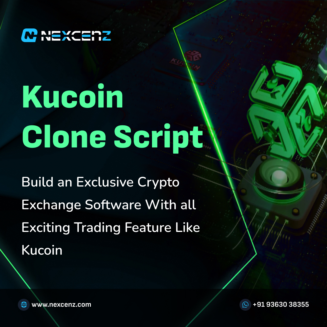 nexcenz's tweet image. Launch your own powerful #crypto exchange with our #KucoinCloneScript. Packed with advanced features, high liquidity &amp;amp; robust security to deliver a seamless #trading experience for your users

Get Free Demo-nexcenz.com/kucoin-clone-s…

#CryptoNews #CryptoTrading #Web3Innovation #p2p