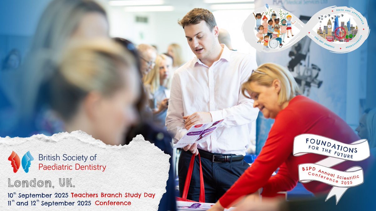 BSPDconf's tweet image. ❌ SOLD OUT ❌
We’re pleased to confirm that the exhibition for #BSPD2025 is now sold out!
We look forward to hosting all our valued exhibitors and sponsors in September! 🤩
@bspduk @connectTrainees @bspdteachers #paediatricdentistry #dentist #paediatricdentist