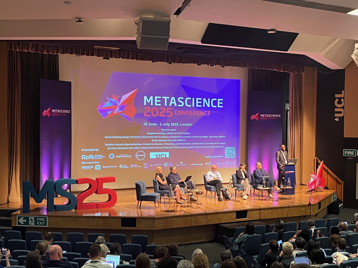 iRISE_EU's tweet image. iRISE is at #Metascience2025! The Opening Plenary was an engaging session, featuring diverse perspectives on how metascience can power policymaking.
For those attending, don't miss Sean Smith presenting iRISE’s innovative work tomorrow at 2pm in Session 4, T4.5.