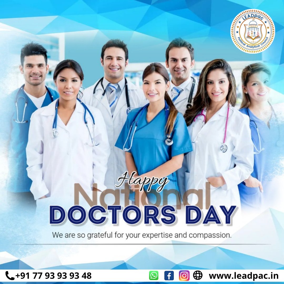leadpac9's tweet photo. 👨‍⚕️👩‍⚕️ Happy #nationaldoctorsday!
Today we honor the real heroes in white coats—our doctors, who dedicate their lives to healing, saving &amp; caring.
Your compassion, commitment &amp; courage inspire us all.
🙏 Thank you for making the world a healthier and safer place.
— Team LEADpac https://t.co/Y2OD4gTdbs