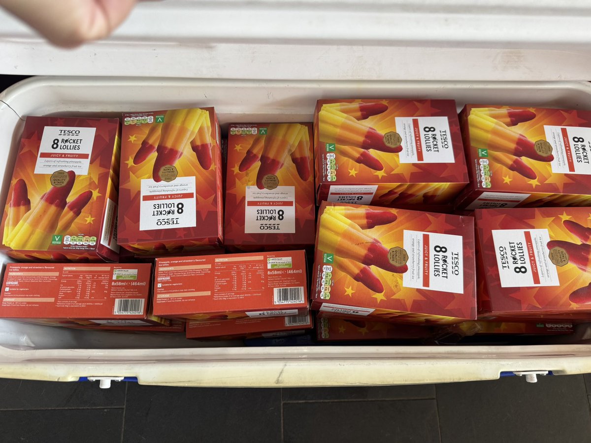 LooseSchoolPTA's tweet photo. One of the many ways we use PTA funds - ice lollies for everyone on Sports Day every year 🍭 

KS2 enjoyed theirs today and KS1’s is ready for Thursday 10th, with a few spares for the lovely teachers/staff that help our children grow.
Thank you for helping to make this possible🥰 https://t.co/ZaG8rE3IaX