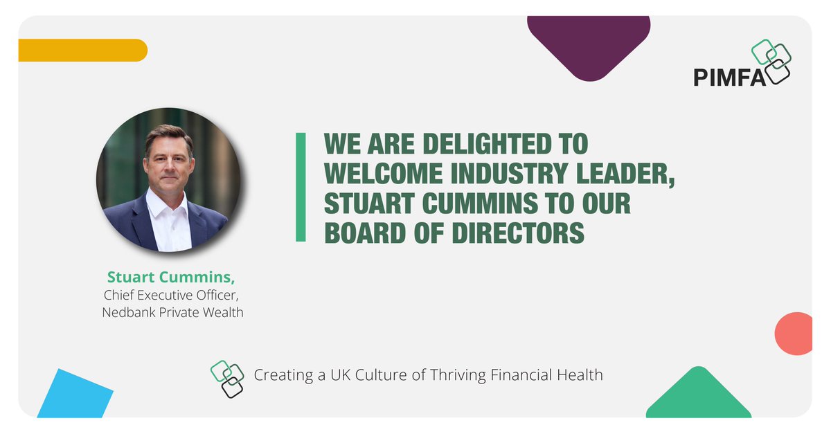 PIMFA (@pimfa_uk) on Twitter photo PIMFA is pleased to welcome Stuart Cummins, CEO of <a href="/NBPrivateWealth/">Nedbank Private Wealth</a> to its Board of Directors.
👀You can read the Press Release here - pimfa.cc/PPfdl PIMFA is pleased to welcome Stuart Cummins, CEO of <a href="/NBPrivateWealth/">Nedbank Private Wealth</a> to its Board of Directors.
👀You can read the Press Release here - pimfa.cc/PPfdl