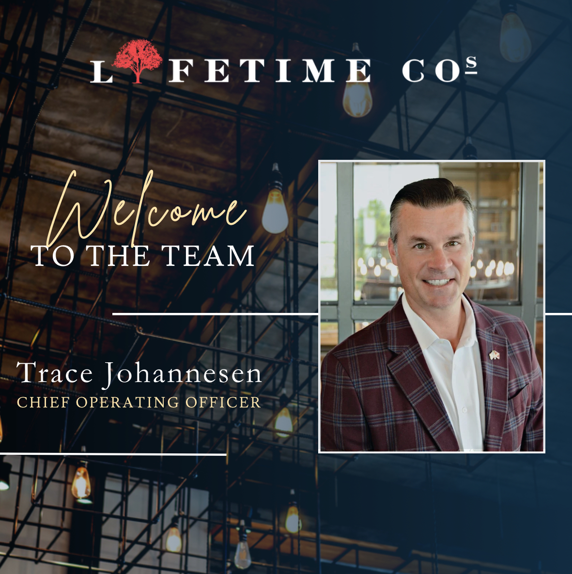 🎉 Honored to join the exceptional team at Lifetime Companies as Chief Operating Officer!

Lifetime has built something truly impressive across nearly two decades - a comprehensive multi-family office platform serving clients across wealth management, business consulting, tax