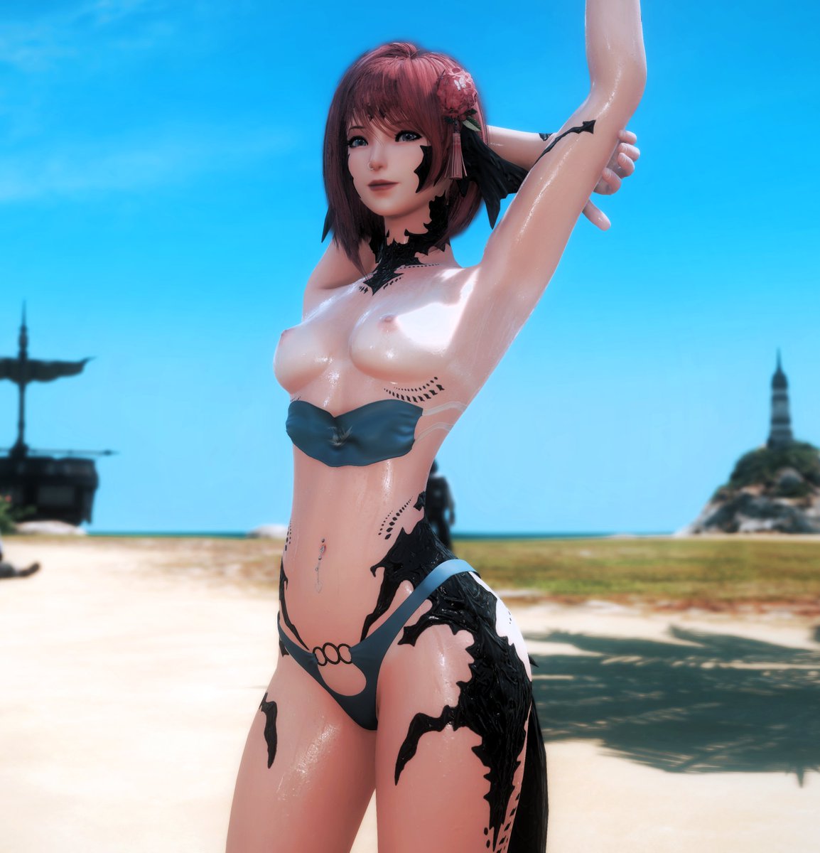 new day new swimsuit #ffxivsummerbash