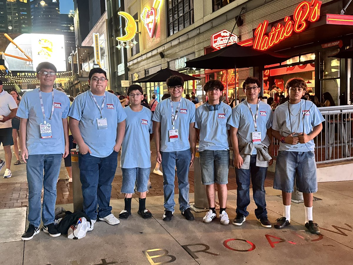 Bowie VILS (@bowievils) on Twitter photo After Sunday’s competitions, our TSA National students spent time exploring the downtown of music city. We ate at an OG Hattie B’s and many were brave enough to try their hottest hot sauce flavor! (with lots of ice cream after) <a href="/AdamRGoebel/">Adam R Goebel</a> <a href="/iisdCTE/">Irving ISD CTE</a> <a href="/Lamar_MS/">Lamar Middle School</a> <a href="/IrvingBowie_MS/">Bowie Middle School</a> After Sunday’s competitions, our TSA National students spent time exploring the downtown of music city. We ate at an OG Hattie B’s and many were brave enough to try their hottest hot sauce flavor! (with lots of ice cream after) <a href="/AdamRGoebel/">Adam R Goebel</a> <a href="/iisdCTE/">Irving ISD CTE</a> <a href="/Lamar_MS/">Lamar Middle School</a> <a href="/IrvingBowie_MS/">Bowie Middle School</a>