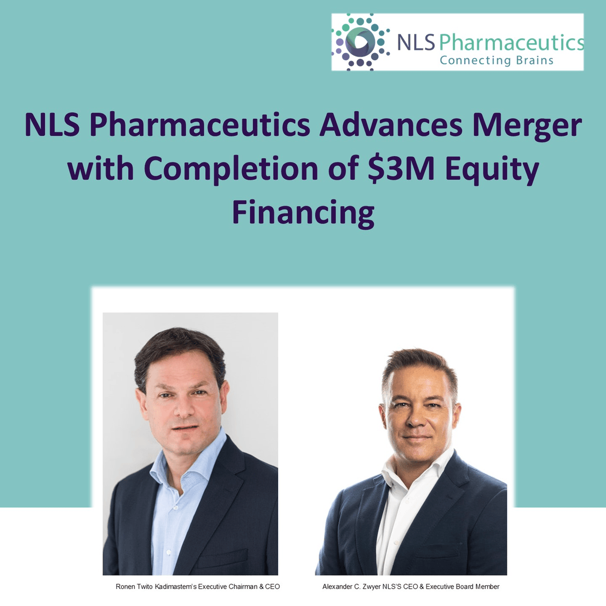 We’ve closed the final $1M of our $3M financing! This supports our merger with Kadimastem and advances programs in ALS and diabetes. <a href="/KadimastemLTD/">Kadimastem LTD</a>  #biotech #regenerativemedicine 
finance.yahoo.com/news/nls-pharm…