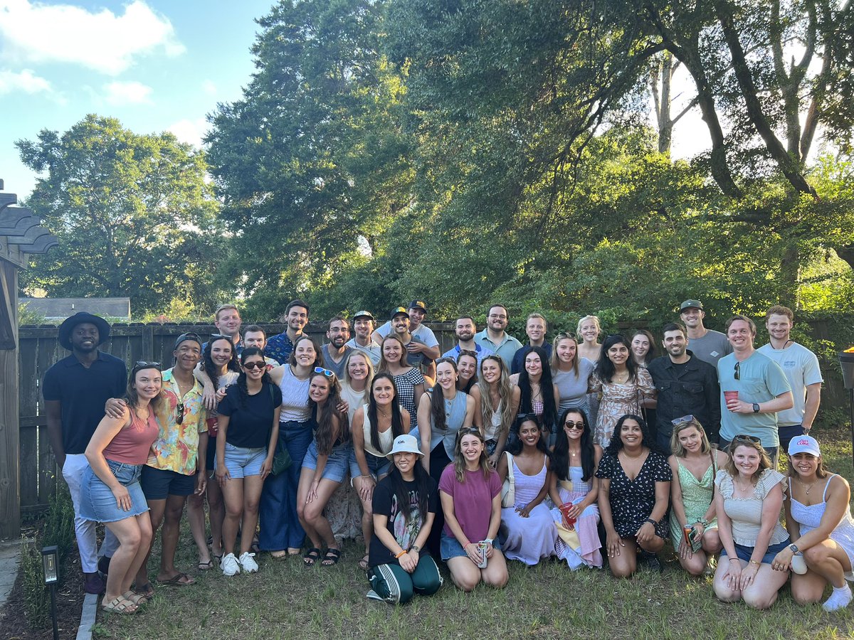 Intern Welcome BBQ ☀️🍹 t-minus less than 24 hours before our new doctors hit the wards, we can't wait!