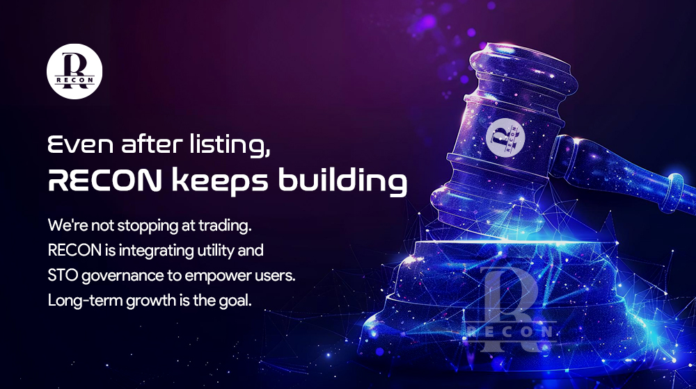 Even after listing, RECON keeps building
We're not stopping at trading.

RECON is integrating utility and STO governance to empower users.
Long-term growth is the goal.

🔗 biconomy.com/exchange/RECON…

#RECON #BlockchainVision #STOUtility #LongTermProject