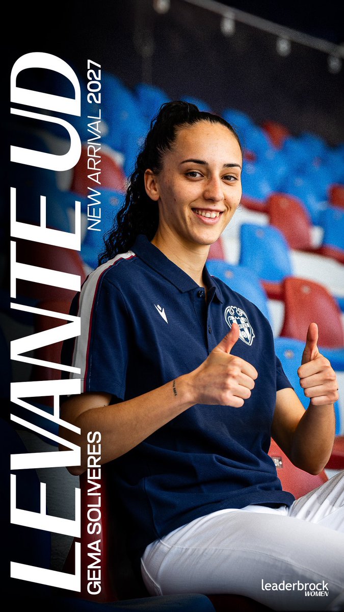 Keep demmand, my captain
<a href="/gcholbi8/">Gema</a> 🤝 <a href="/LUDfemenino/">Levante UD Femenino</a> 
2027 ✍️

#LeaderbrockWomen 
#GemaSoliveres
#LeaderbrockSports

6️⃣ ©️🔴🔵