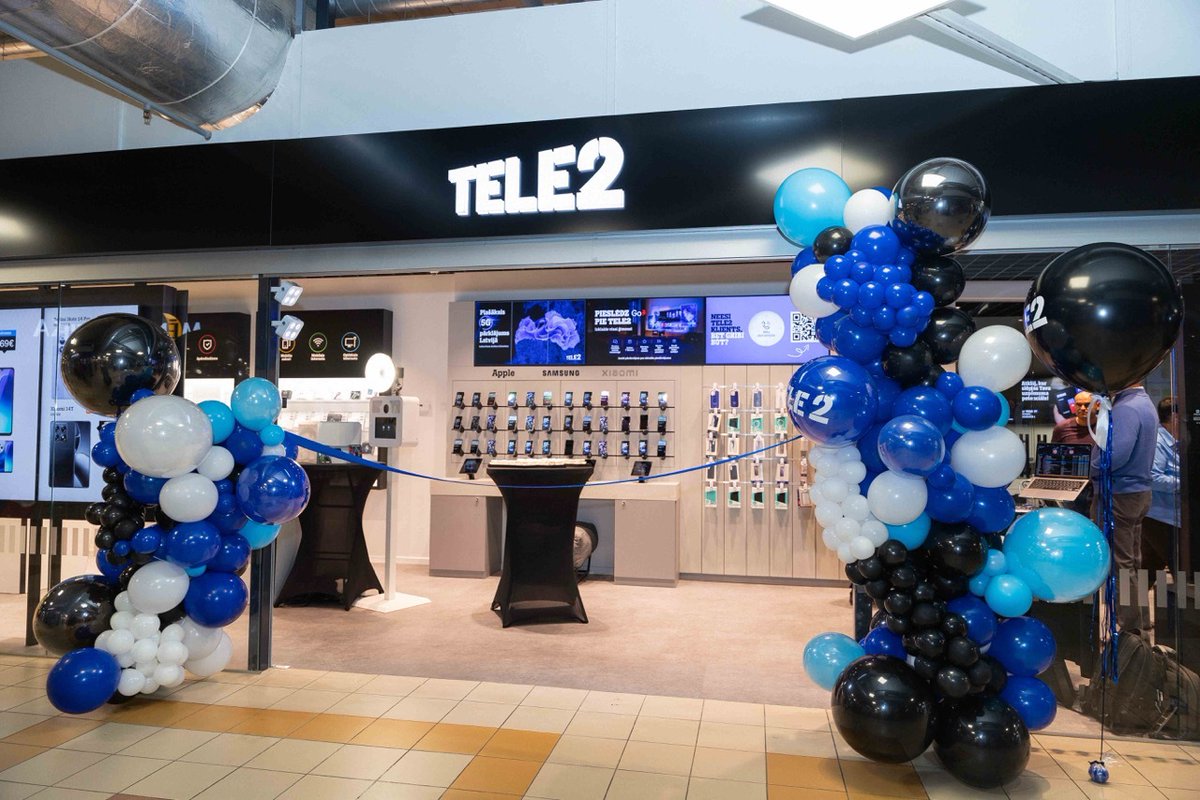 “Tele2” investējis aptuveni 200 000 eiro jauna klientu centra izveidē Daugavpilī kursors.lv/2025/06/30/tel…