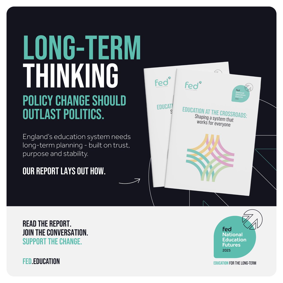 Fededucation's tweet image. The system needs long-term planning that's built on trust, purpose and stability. 📚
And our #FEDFuturesReport2025 outlines how we can achieve this. 🧑🏫
📰 Read more: bit.ly/nef2025