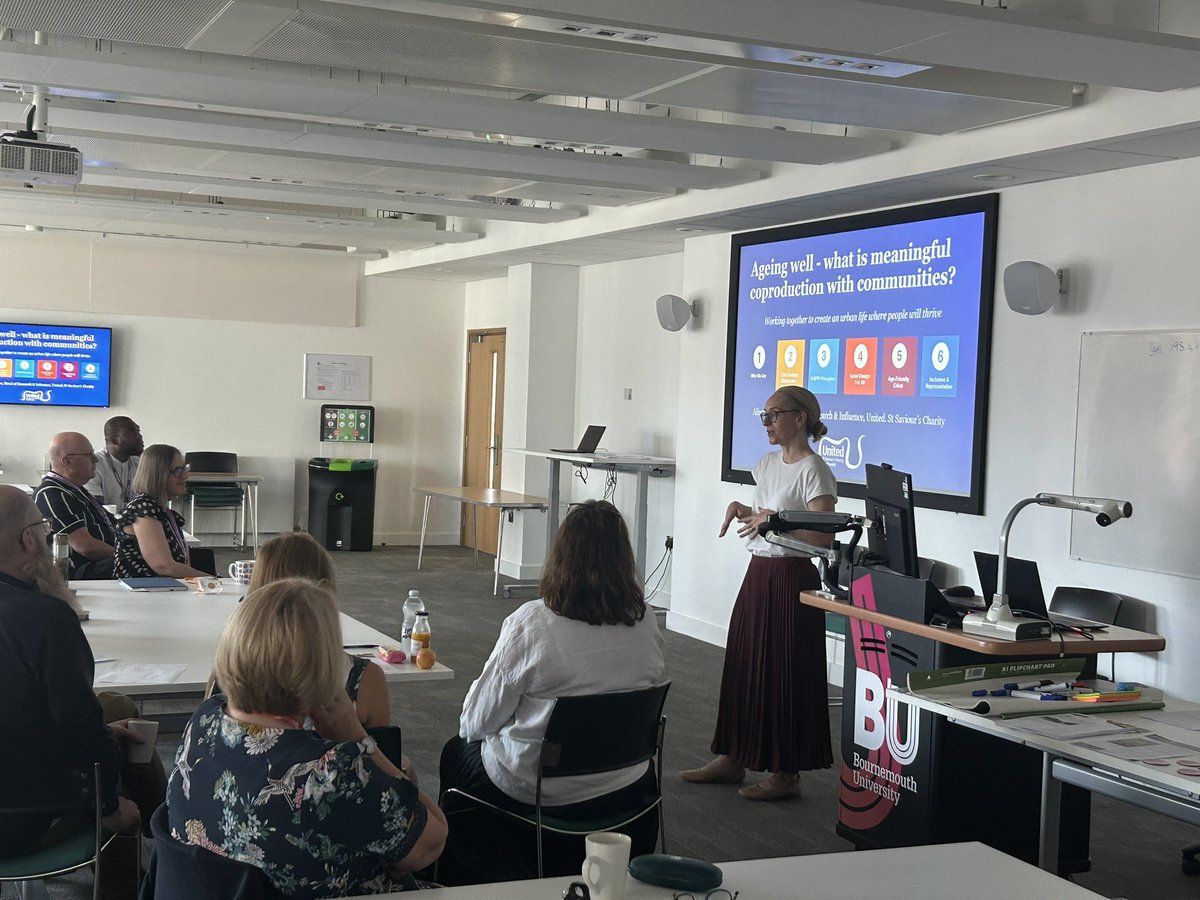 Great to have Alison Benzimra at BU today  from <a href="/UnitedStSaviour/">United St Saviour's</a> <a href="/bournemouthuni/">Bournemouth Uni</a> <a href="/LFenge/">Lee-Ann Fenge</a> <a href="/MUARG1/">MUARG</a>