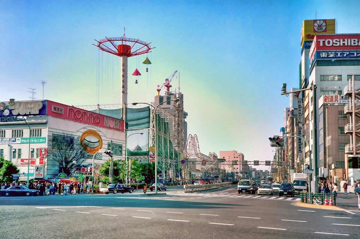 1989年、東京・後楽園