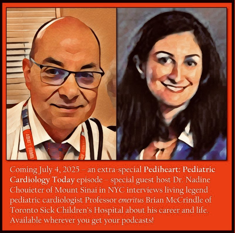 Robert H. Pass (@roberthpass) on Twitter photo An extra-special episode coming 7.4.25 - a conversation with living legend Dr Brian McCrindle. <a href="/SickKidsNews/">The Hospital for Sick Children (SickKids)</a> <a href="/MountSinaiPeds/">Mount Sinai Kravis Children's Hospital</a> <a href="/MountSinaiNYC/">Mount Sinai Health System</a> <a href="/IcahnMountSinai/">Icahn School of Medicine at Mount Sinai</a> #CardioEd #Cardiology An extra-special episode coming 7.4.25 - a conversation with living legend Dr Brian McCrindle. <a href="/SickKidsNews/">The Hospital for Sick Children (SickKids)</a> <a href="/MountSinaiPeds/">Mount Sinai Kravis Children's Hospital</a> <a href="/MountSinaiNYC/">Mount Sinai Health System</a> <a href="/IcahnMountSinai/">Icahn School of Medicine at Mount Sinai</a> #CardioEd #Cardiology