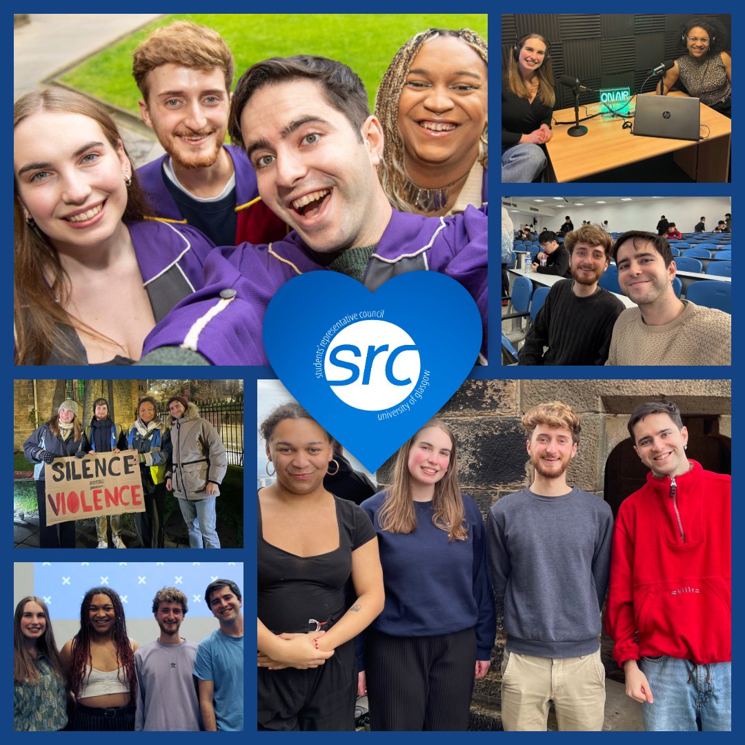 glasgowunisrc's tweet image. Today, we bid a fond farewell to the outgoing SRC Executive: Pablo, Iris, Heriberto, and Angelica 👋

Students and staff across @UofGlasgow will no doubt join us in thanking the 2024–25 team for their dedication, passion, and leadership over the past year 💙 

1/3
