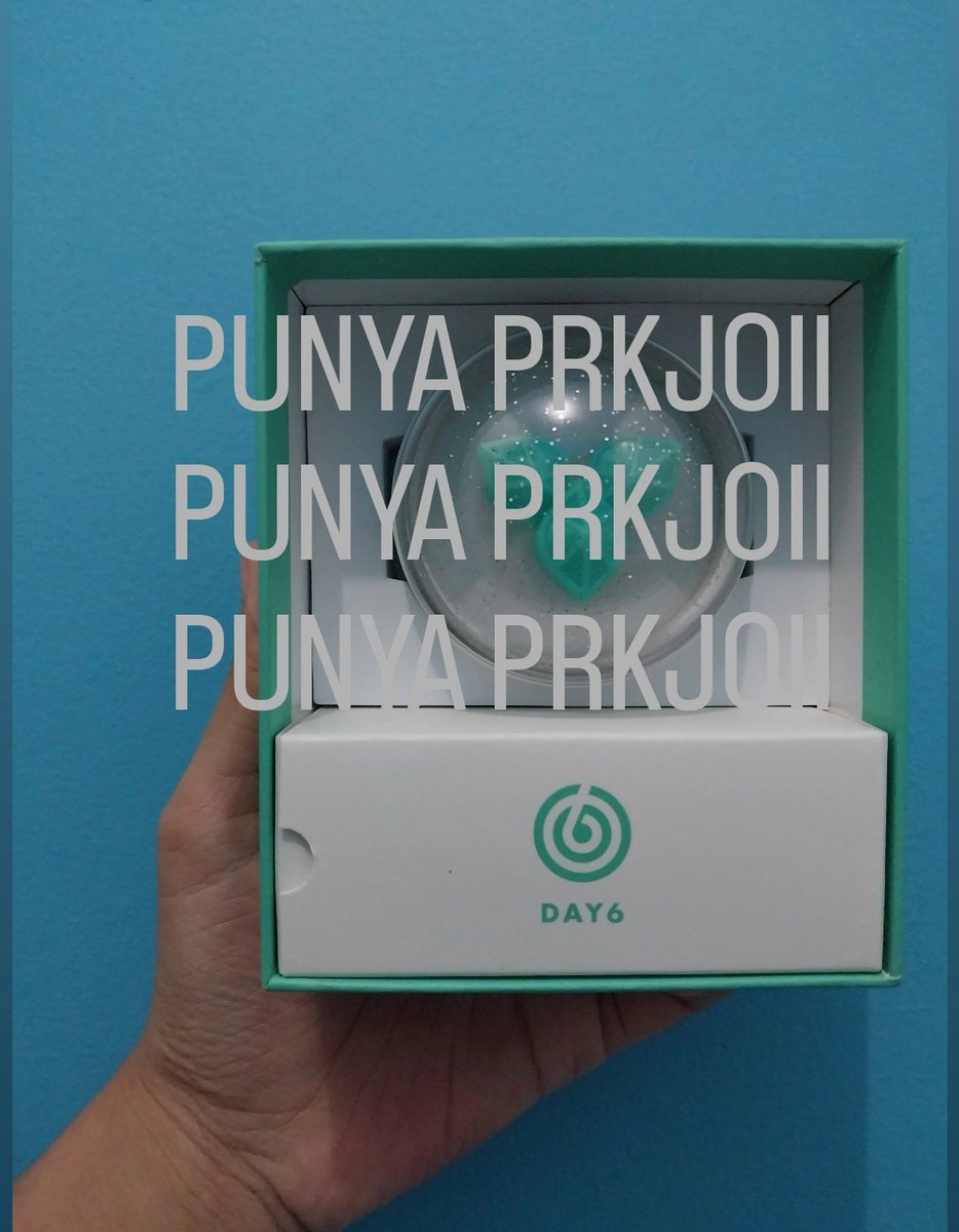 prkjoii's tweet photo. WTS Lightband day6 vers 3

-Good Condi
-Pemakaian 1x
-Full set
-Harga 580k

Boleh nego https://t.co/xqQQ8C98hk