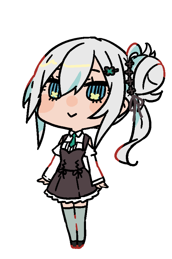 「そういえばこの4029ちゃんと0229ちゃんのSD絵出してない気がする。」|塩街のイラスト