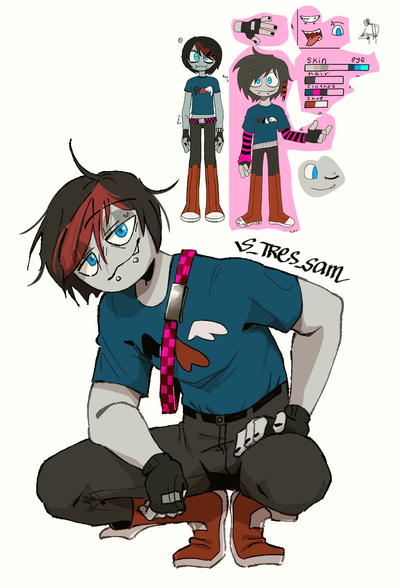 S_TRES_SAM's tweet photo. Ma dude looks like they've grown but didn't change fashion 👕👖

Character belongs to @__B0YFR13ND__ https://t.co/7ruVpP08GY