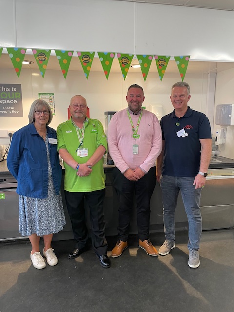 Our Manager, Lee and volunteer, Barbara had a lovely afternoon on Friday at ASDA in Harrogate celebrating their 60th anniversary. Barbara also received a Community Diamond Award in recognition of her volunteering for 16 years at Essential Needs.