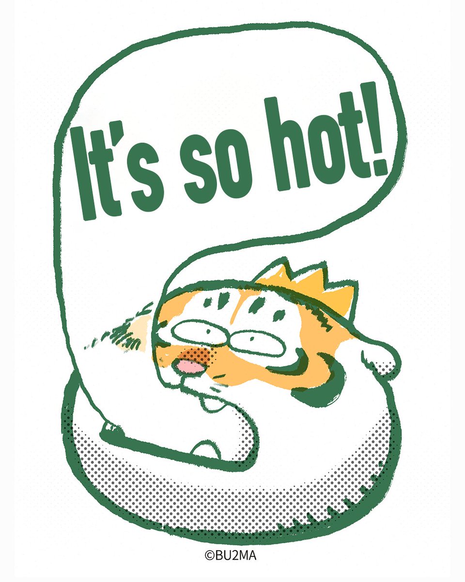 bu2ma's tweet photo. Today’s weather is way too hot!!!
#AlexandertheFatTiger #SoHotToday https://t.co/XDSayZnQIx