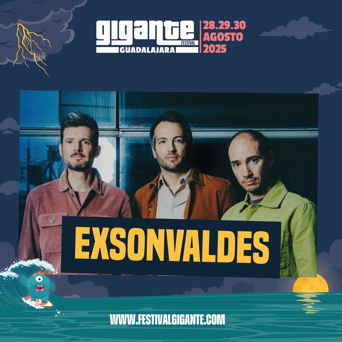 FestivalGigante's tweet image. Desde París con guitarrazos, emoción y elegancia. Indie con acento francés que suena a himno festivalero.
¿Tienes ya tus entradas?
#Gigante #Festivalgigante #Guadalajara
