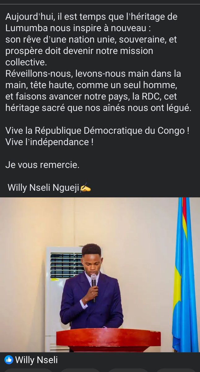 #RDC 
#independance 
#Avance