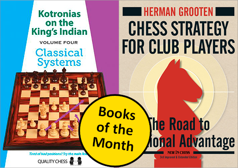 NewInChess's tweet image. Final day to get a 40% discount on two selected titles
June is almost coming to an end. Only one day left to choose from the two selected titles that you can purchase with a 40% discount.
newinchess.com/more-to-explor…