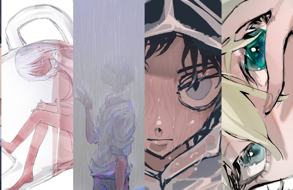 #今月描いた絵を晒そう
#初夏の創作クラスタフォロー祭り   
#絵描きさんと繋がりたい 

最近はミクやワンドロを中心に描いています！ 
全反応巡回します
（タグと画像ミスで再掲失礼します）