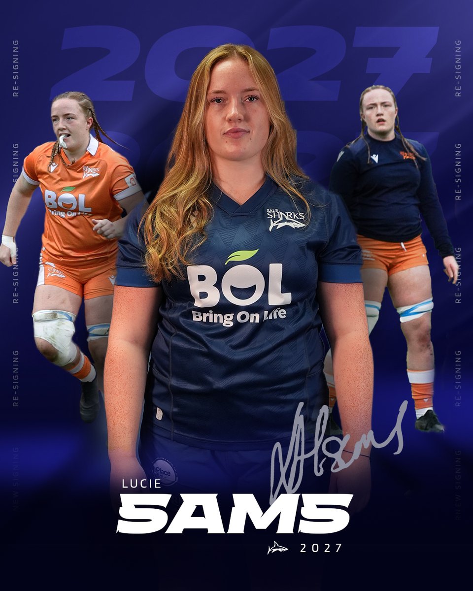 𝗡𝗼𝗿𝘁𝗵𝗲𝗿𝗻 𝘁𝗵𝗿𝗼𝘂𝗴𝗵 𝗮𝗻𝗱 𝘁𝗵𝗿𝗼𝘂𝗴𝗵 🧭

Lucie Sams is staying where she belongs 💙

Sale Sharks Women
The PWR
Womens Rugby