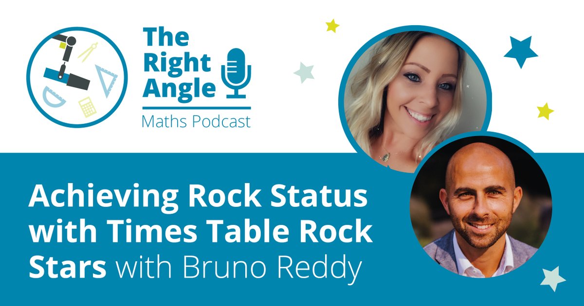 Miss_Mathsgeek's tweet image. *BRAND NEW* Episode
I was very lucky to be joined by @BrunoReddyMaths for this fantastic conversation talking all about how important TT Rock Stars has become for so many along with Bruno's perspective on our curriculum position globally.
Listen here bit.ly/45OVwVw