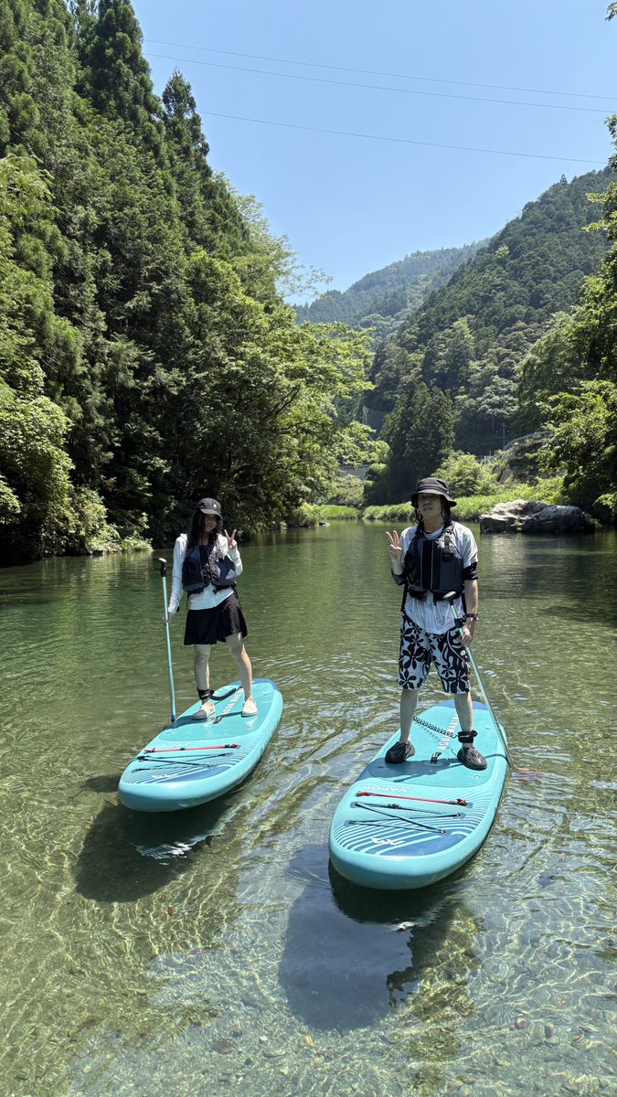 kochi_sup's tweet photo. 今週、お天気最高!!

仁淀川でSUP？
それともカヤック？

平日はまだ貸切の可能性あります。
ご予約はプロフィール欄の
URLよりよろしくお願いします。 https://t.co/x4sfumReS2