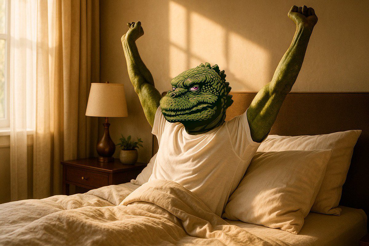 Lazy GM 🌅

Don’t set set alarms and wake up at as much as you want if... you bought enough $Zilla 😎

Live the way you want!

CA: BpVL9ikYBGuDom81fpDPh7g1af4Ck4sL2Kq4odnc2uj8