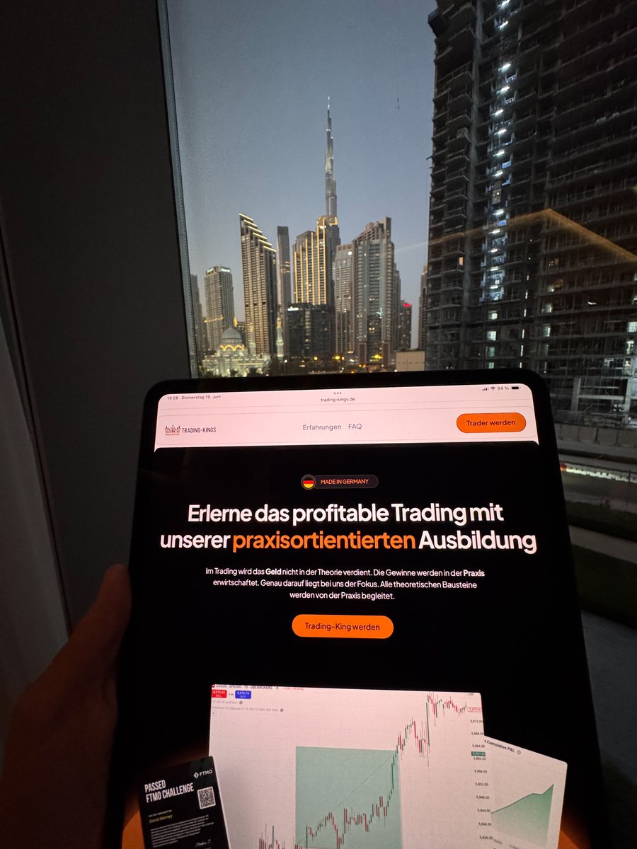 TradingKingsDE's tweet photo. #Trading = Die Freiheit überall auf der Welt seinen Beruf auszuüben. 😎 https://t.co/gG4PDt3WBZ
